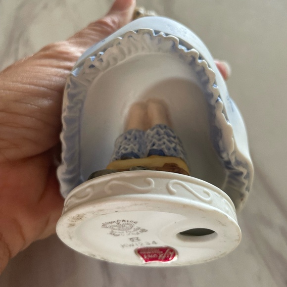 VTG LEFTON CHINA HAND PAINTED KW1234 BLOOMER GIRL - Picture 6 of 11